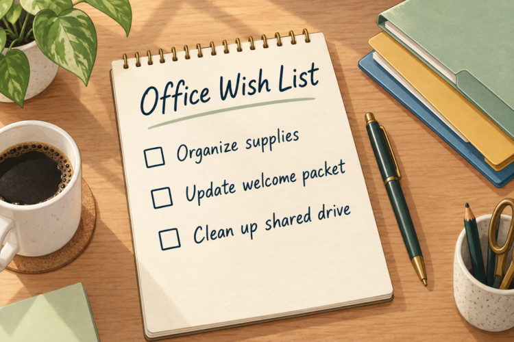 The Office Manager’s “Someday” List